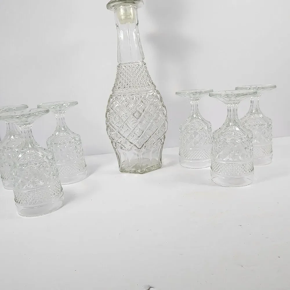 Wine Decatur Set 6 Goblet Glasses